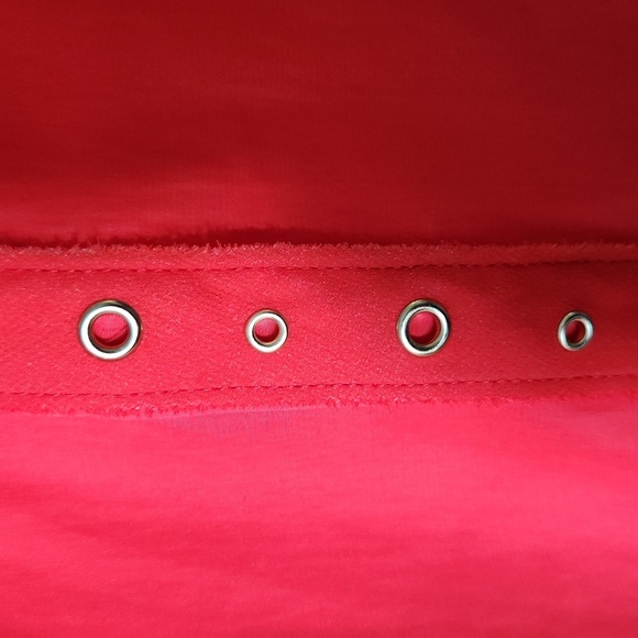 Euc! Chicos orange rivet flowy top - Picture 5 of 9